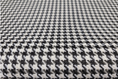 MODERN PEPITA PORSCHE BLACK/WHITE