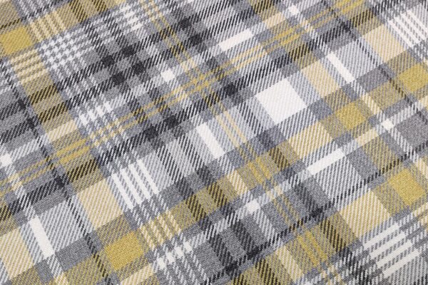 CHECK WHITE / YELLOW / GREY