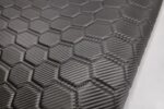 3D CARBON CHARCOAL - HONEYCOMB DESIGN / COLOUR THREAD