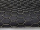 3D CARBON BLACK - RS-3 DESIGN / YELLOW THREAD