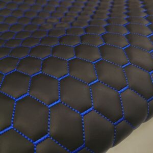 DIAMOND DESIGN / BLUE THREAD