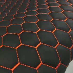 DIAMOND DESIGN / ORANGE THREAD