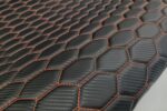 3D CARBON BLACK - RS-3 DESIGN / ORANGE THREAD