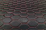 3D CARBON BLACK - RS-3 DESIGN / RED THREAD