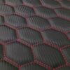 3D CARBON BLACK - RS-3 DESIGN / RED THREAD