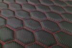 3D CARBON BLACK - RS-3 DESIGN / RED THREAD