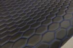 3D CARBON BLACK - RS-3 DESIGN / BLUE THREAD
