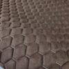 PREMIUM SUEDE - DIAMOND DESIGN BROWN / THREAD COLOUR