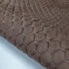 PREMIUM SUEDE - DIAMOND DESIGN BROWN / THREAD COLOUR