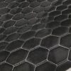 PREMIUM SUEDE - RS-3 DESIGN BLACK / WHITE THREAD