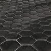PREMIUM SUEDE - RS-3 DESIGN BLACK / WHITE THREAD