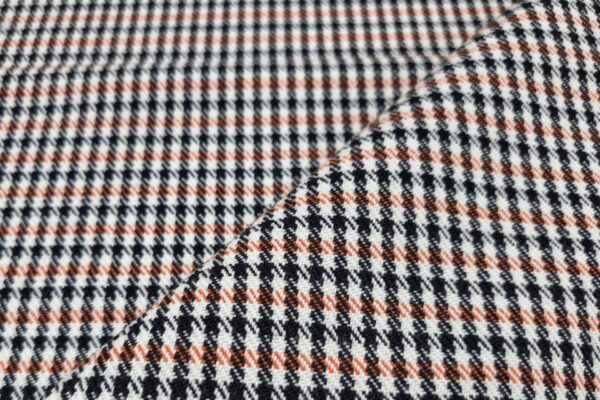 PORSCHE CLASSIC PEPITA - WHITE / BLACK / ORANGE