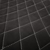 ULTRASUEDE BLACK - KARO DESIGN / SILVER THREAD