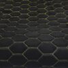 PREMIUM SUEDE - RS-3 DESIGN BLACK / YELLOW THREAD