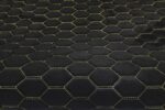 PREMIUM SUEDE RS3 DESIGN BLACK / YELLOW THREAD