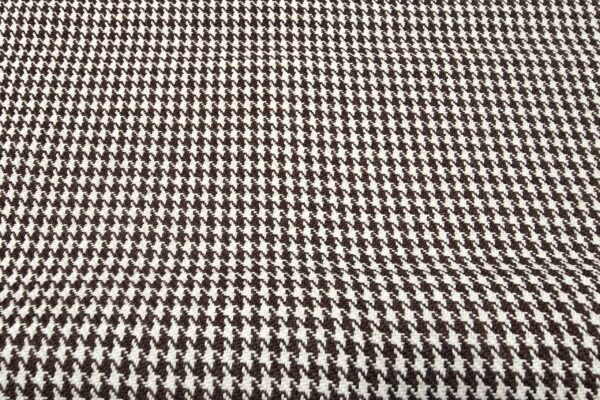 CLASSIC HOUNDSTOOTH - WHITE / BROWN