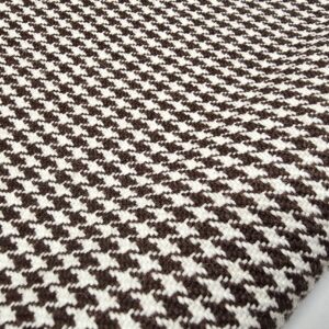 CLASSIC HOUNDSTOOTH - WHITE / BROWN