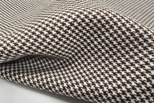 CLASSIC HOUNDSTOOTH - WHITE / BROWN
