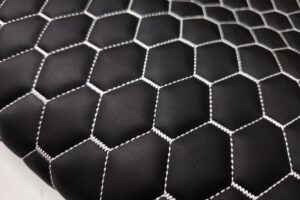 NAPPA-TEX DIAMOND DESIGN / WHITE THREAD