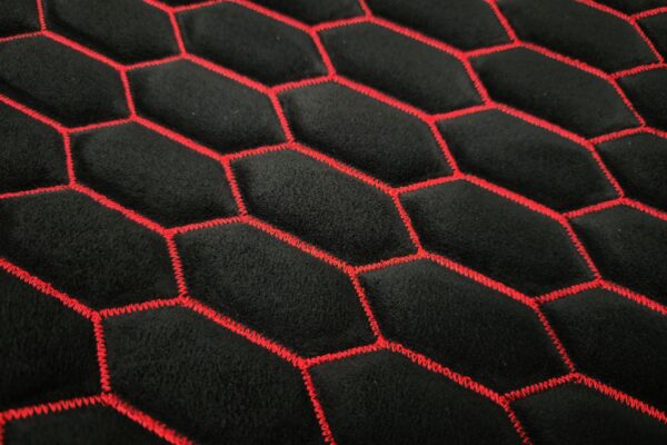 PREMIUM SUEDE CARRERA DESIGN BLACK / RED THREAD
