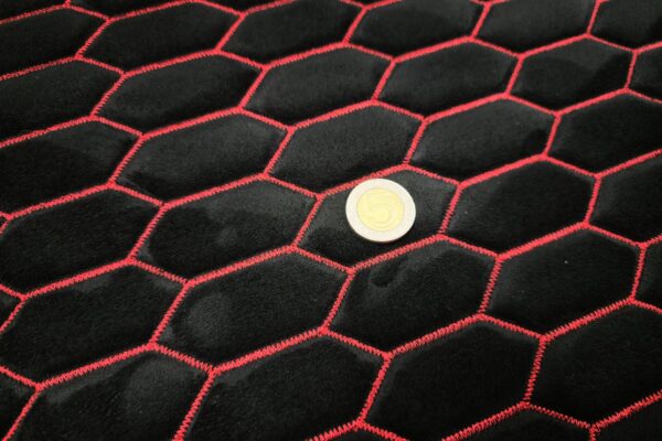 PREMIUM SUEDE CARRERA DESIGN BLACK / RED THREAD