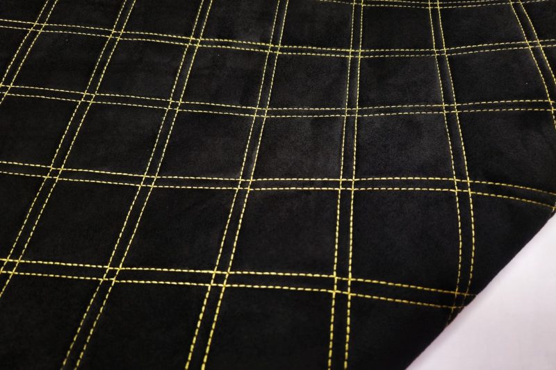 20250412 165912 PREMIUM SUEDE SQUARE SCHWARZ / GELBE NAHT
