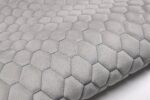 PREMIUM SUEDE DIAMOND DESIGN LIGHT GREY