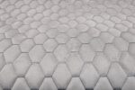 PREMIUM SUEDE DIAMOND DESIGN LIGHT GREY