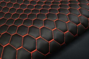 DIAMOND DESIGN / ORANGE THREAD