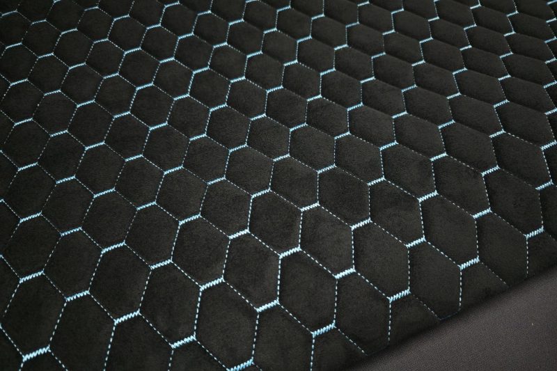 20250912 173744 PREMIUM SUEDE DIAMOND DESIGN CZARNA / NIĆ LAZUR BLUE