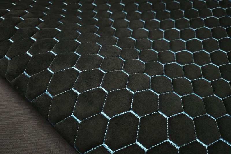 20250912 173801 PREMIUM SUEDE DIAMOND DESIGN CZARNA / NIĆ LAZUR BLUE