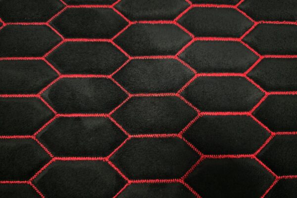PREMIUM SUEDE CARRERA DESIGN CZARNA / NIĆ CZERWONA