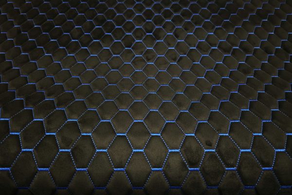 20250913 125520 PREMIUM SUEDE DIAMOND DESIGN CZARNA / NIĆ NIEBIESKA