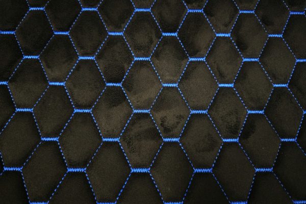 20250913 125531 PREMIUM SUEDE DIAMOND DESIGN CZARNA / NIĆ NIEBIESKA