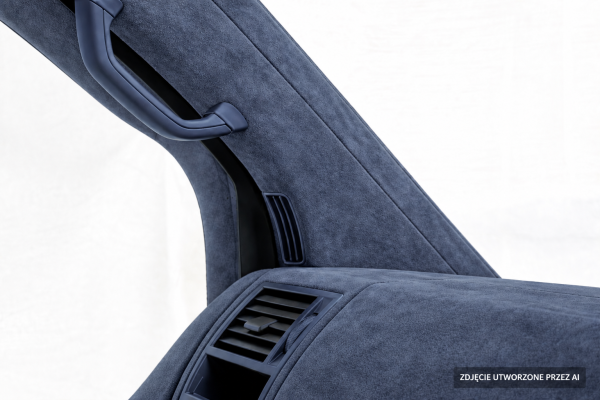 SLIM SUPREME SUEDE - BLU NAVY