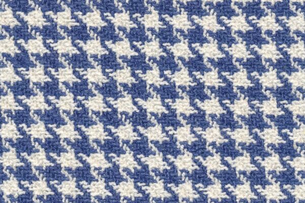 GRANDE PEPITA BLUE / WHITE