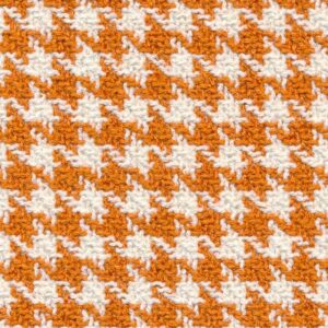 GRANDE PEPITA ORANGE / WHITE