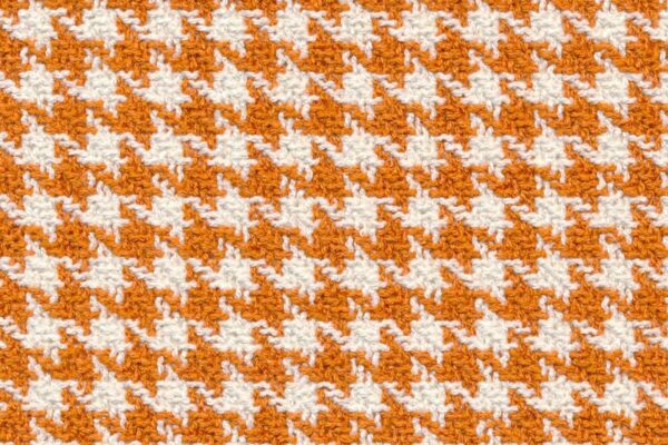 GRANDE PEPITA ORANGE / WHITE