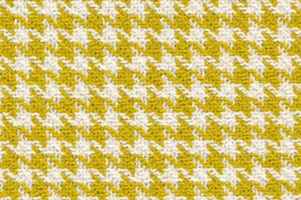 GRANDE PEPITA YELLOW / WHITE