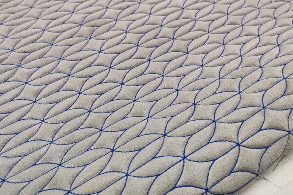 PREMIUM SUEDE - REVOLUTION DESIGN GREY/PURPLE THREAD