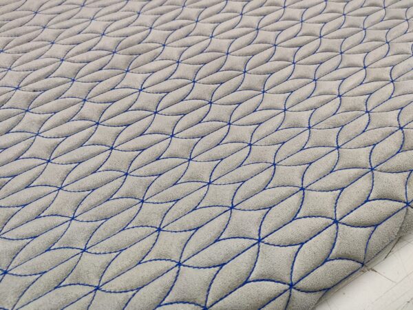 PREMIUM SUEDE - REVOLUTION DESIGN GREY/PURPLE THREAD