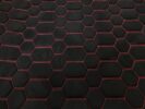 PREMIUM SUEDE RS DESIGN BLACK / RED THREAD