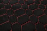 PREMIUM SUEDE RS DESIGN BLACK / RED THREAD