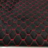 SUEDE PREMIUM DIAMOND DESIGN BLACK / RED THREAD