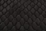 PREMIUM SUEDE - DIAMOND DESIGN BLACK / BLACK THREAD