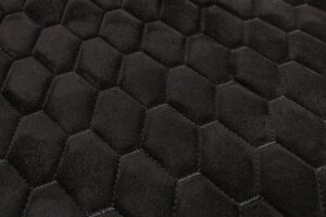 PREMIUM SUEDE DIAMOND DESIGN CZARNA / NIĆ CZARNA