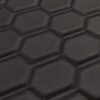 HONEYCOMB DESIGN / BLACK THREAD