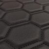 HONEYCOMB DESIGN / BLACK THREAD
