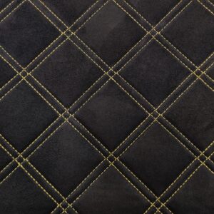 SUPREME SUEDE SQUARE - ANTHRACITE / YELLOW THREAD