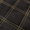 SUPREME SUEDE SQUARE - ANTHRACITE / YELLOW THREAD